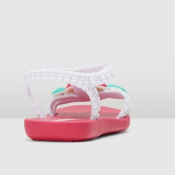 IPANEMA Ladybug Cute Pink White Baby Toddler Thongs Sandals NWT - Picture 5 of 10
